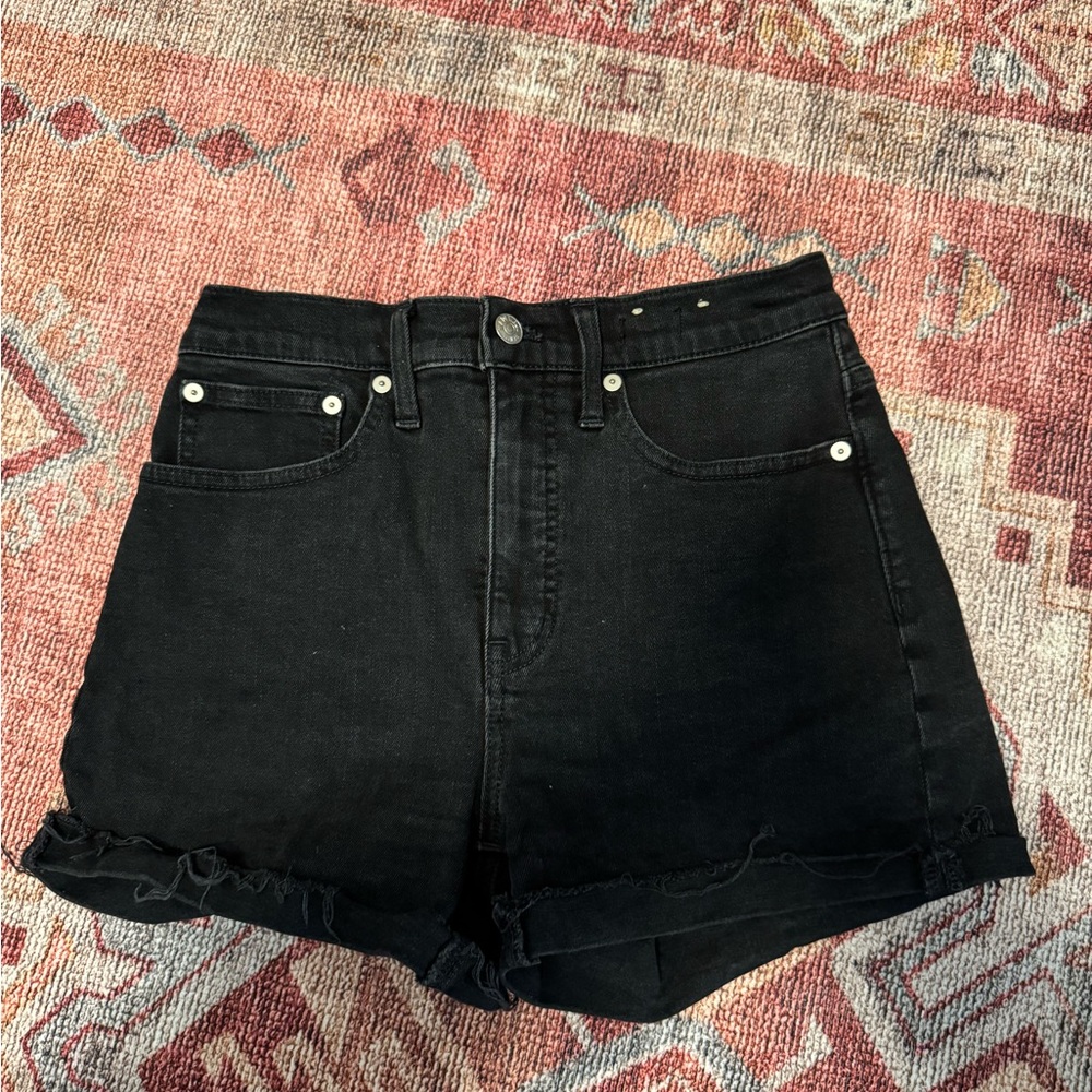 Madewell Dark Denim Jean Shorts